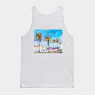 Sailing into the Sun: Empuriabrava Port Tank Top